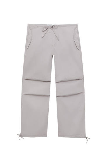 Parachute trousers | PULL and BEAR UK