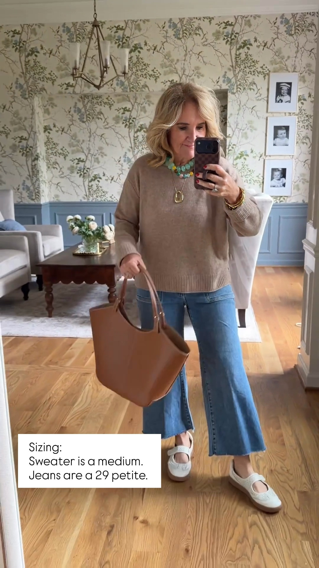 An easy everyday look with elevated basics!

This lightweight sweater is the perfect throw-on piece for cooler mornings, paired with flattering petite jeans and comfortable sneakers you’ll reach for again and again. I finished the look with colorful jewelry for a fun pop!

💡 Sizing: Sweater is a medium. Jeans are a 29 petite. Since Nordstrom doesn’t carry the petite version, I linked the pair I wear from Anthropologie along with these similar options.

💡 LTK MADE EASY
❤️ Heart = Support my posts!
🔖 Save = Get sale & restock alerts
📋 Lists = Keep favorites organized
📲 Share = Send lists and products to a friend. Hello, Christmas List!
💬 Comment = Ask me anything about sizing or fit. :-)

#LTKootd #LTKOver40 #LTKSaleAlert