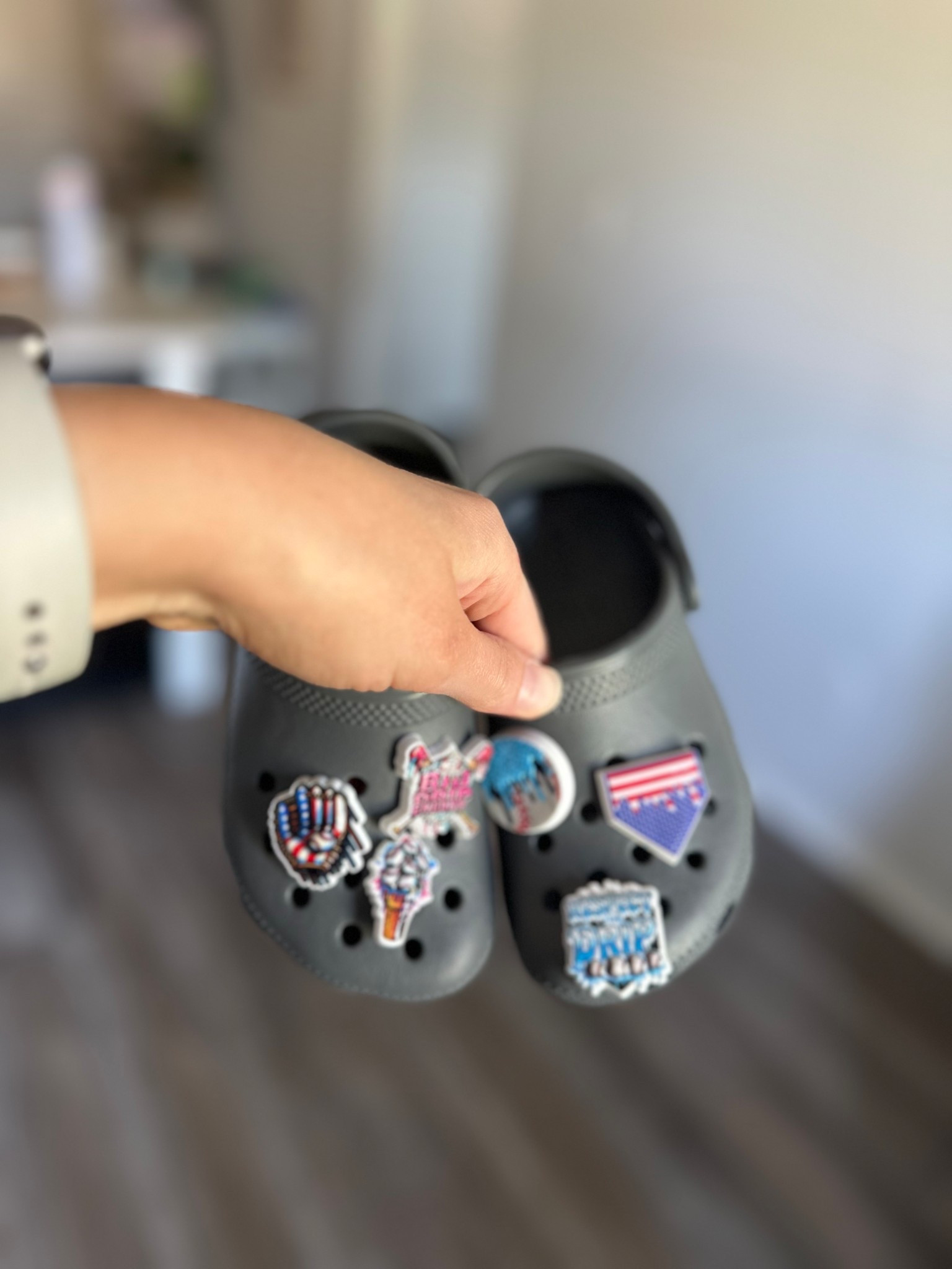 Brooks finally got on the Crocs train and loves these! The charms came from Amazon and are super fun if you have a baseball loving kiddo! (We size down one size for Crocs)

#LTKSaleAlert #LTKActive #LTKKids