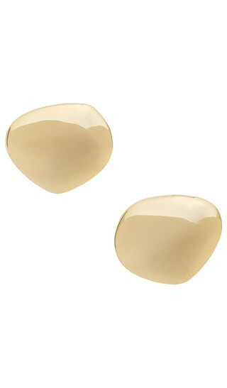 Carter Stud in Gold | Revolve Clothing (Global)