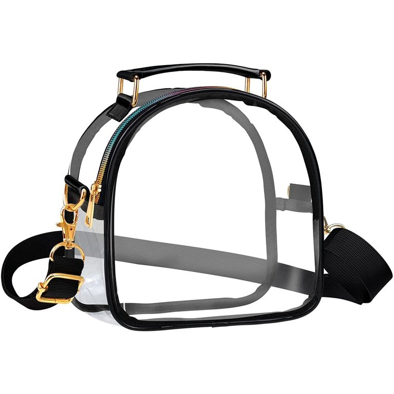Women Transparent Handbag ,Clear Crossbody Bags Clear PVC Messenger Bag,TClear Bag for Concerts S... | Walmart (US)