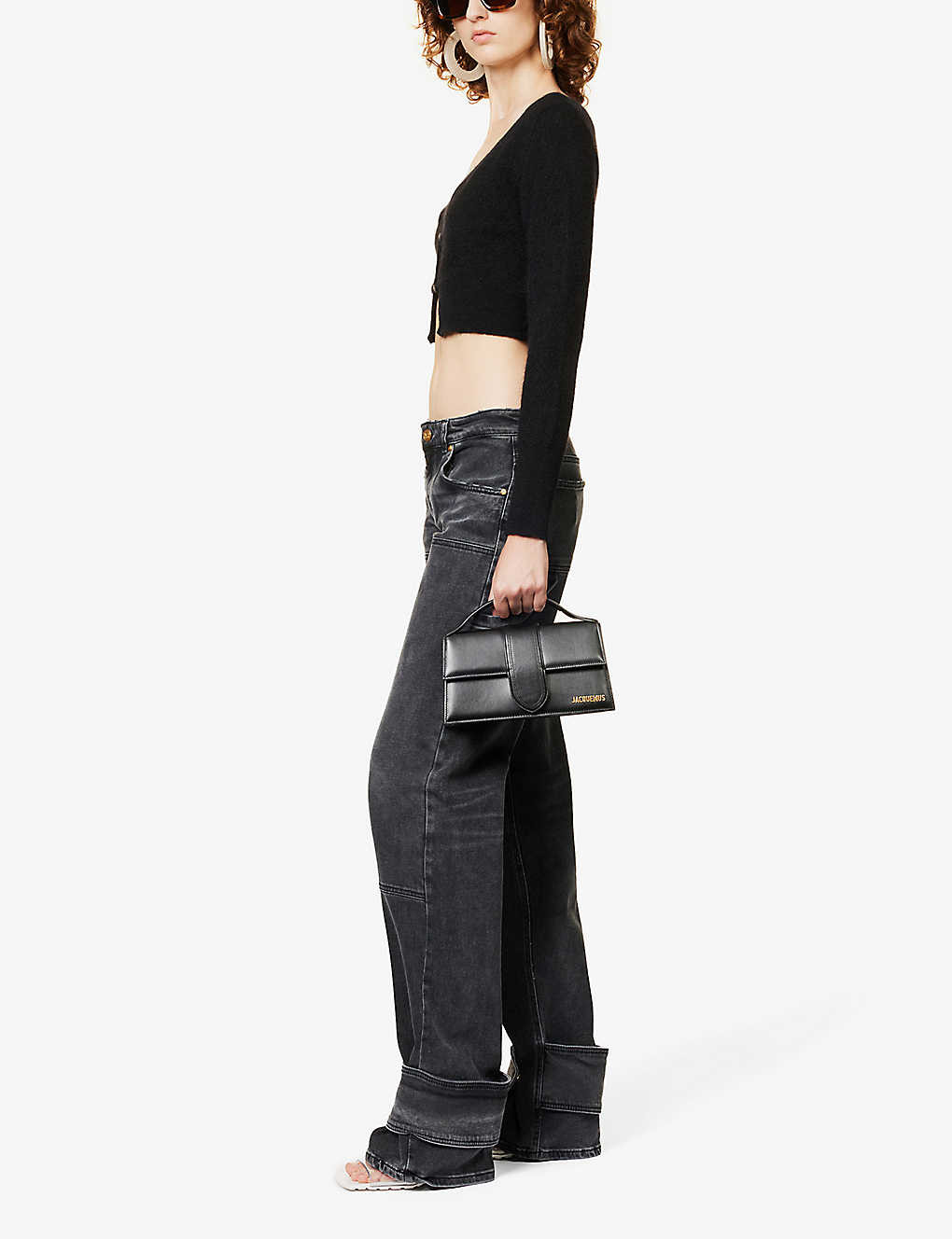 Le Grand Bambino leather top handle bag | Selfridges