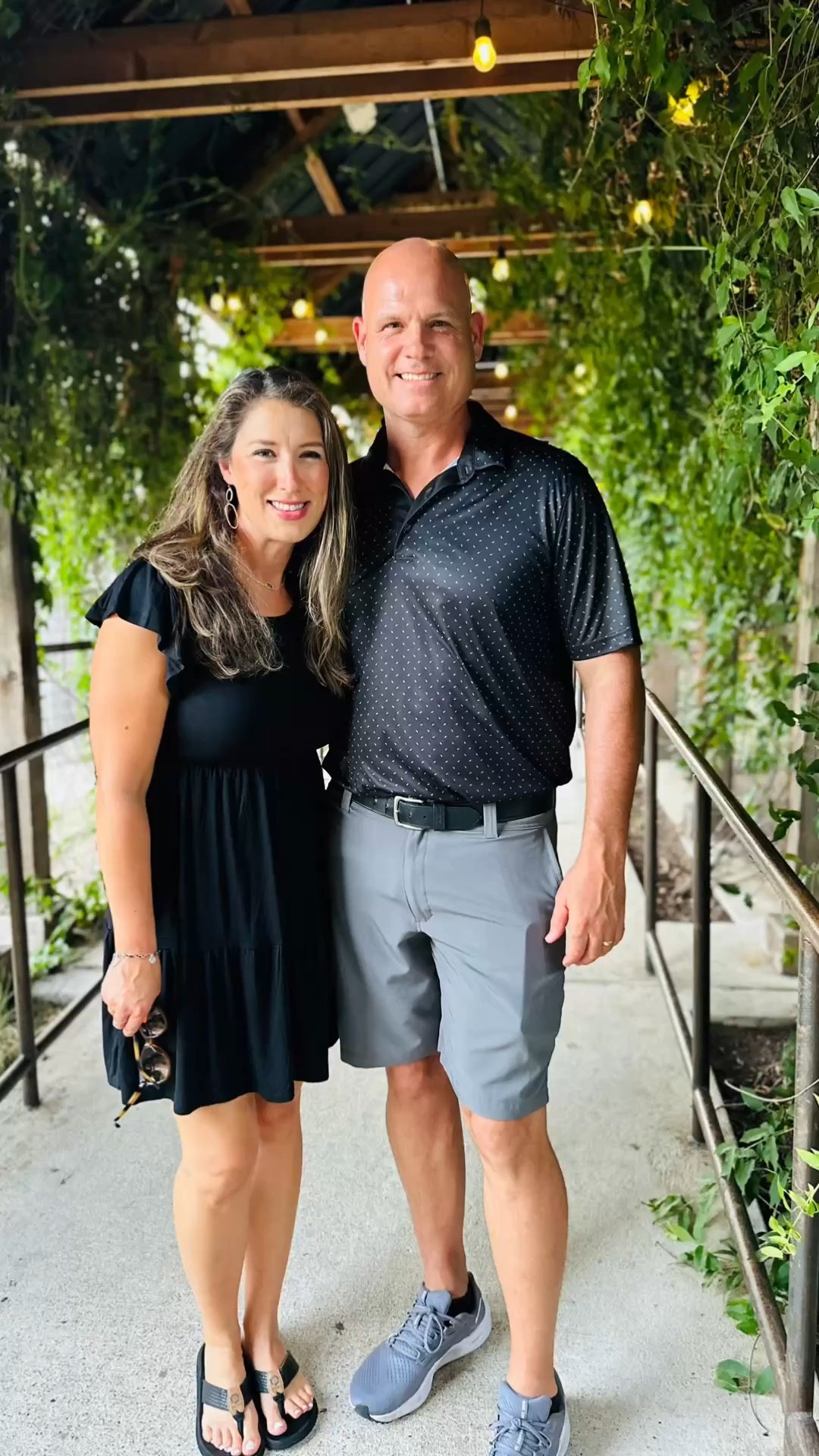 Her 5’10”, large, 10–12, 38D
Him 6’5”, XL, 36–38, 250

I just love the beautiful dresses and men’s fashion that are available on my digital Daisy LTK app. ￼

#LTKTall #LTKMens #LTKActive