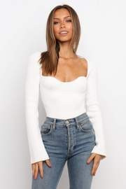 Aquerelle Knit Sweater - Ivory | Petal & Pup (US)