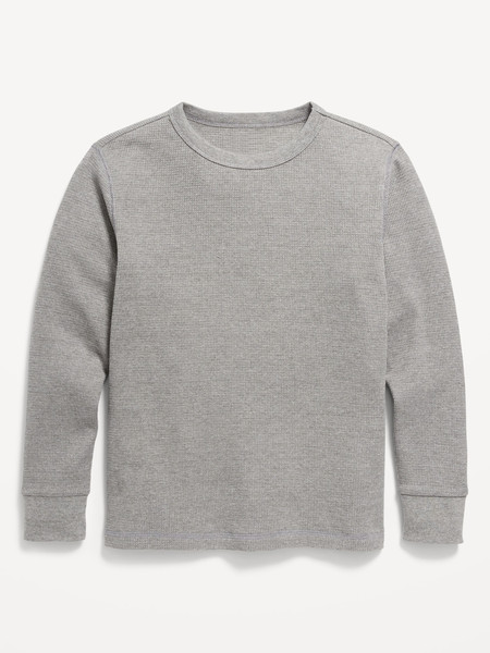 Long-Sleeve Thermal-Knit T-Shirt for Boys | Old Navy (US)