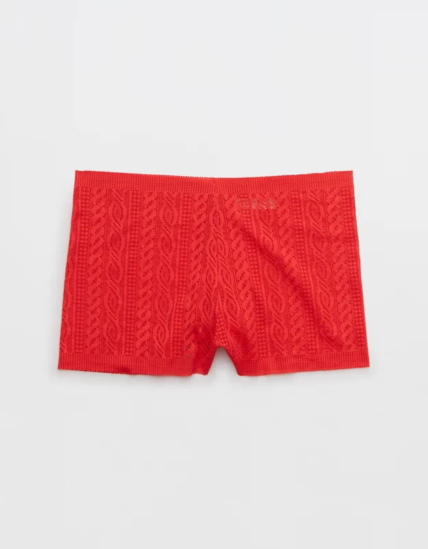 Aerie Cable Lace Boyshort Underwear | Aerie