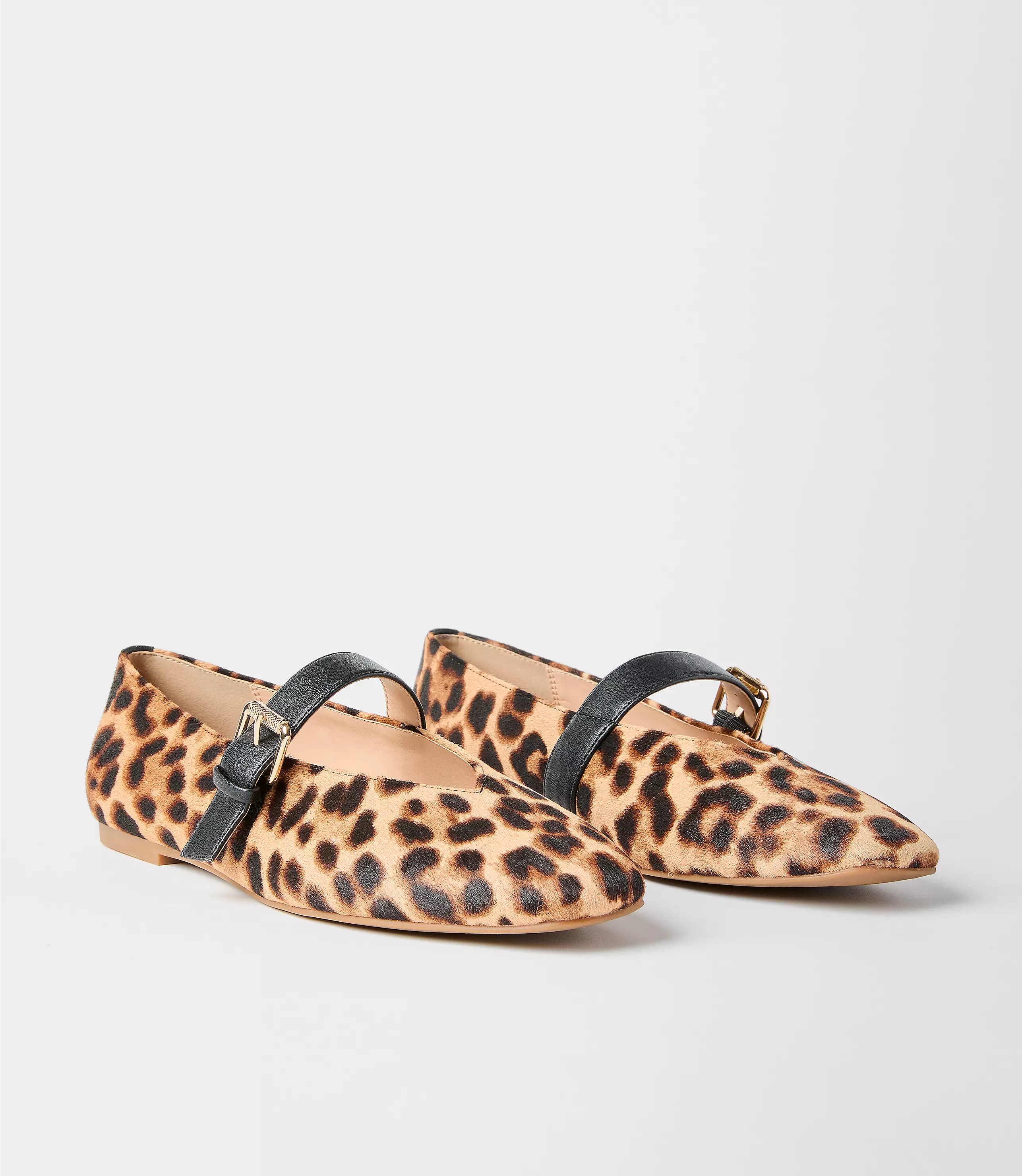 Leopard Print Mary Jane Flats | LOFT