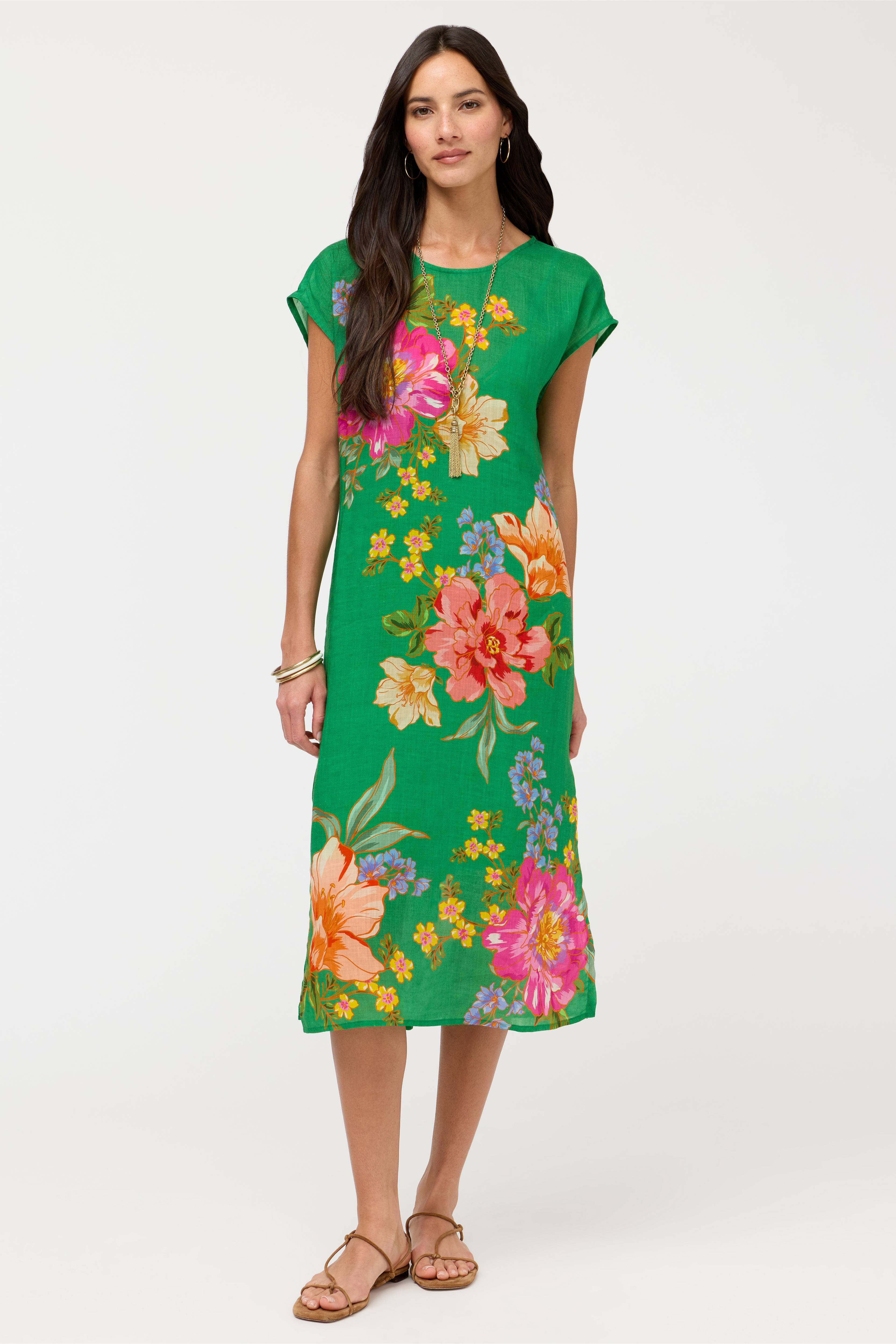 SIDE SLIT SHIFT DRESS
                                
                                    
     ... | Johnny Was