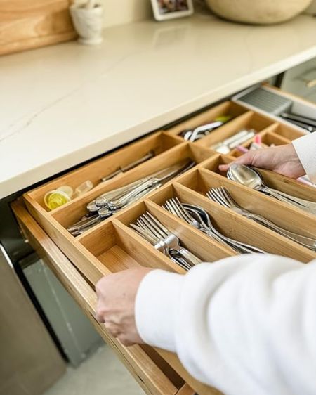 I am loving this new bamboo silverware organizer. I purchased a couple to fit my wide set drawers. This one is 10% off now 👏🏼

Storage, storage solutions, Cabinet organization, pantry organization, fridge containers, organization, drawer organizer, Amazon, Amazon home, Amazon must haves, Amazon finds, amazon favorites, Amazon home decor, kitchen organization, kitchen drawer bamboo organizing #amazon #amazonhome


#LTKsalealert #LTKhome #LTKstyletip