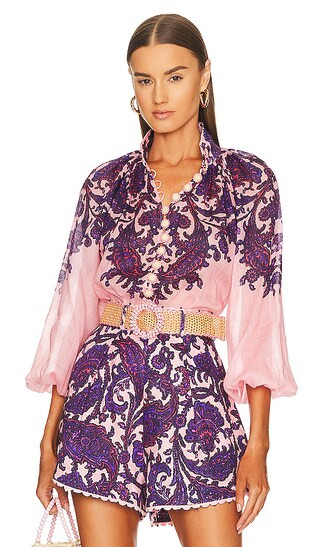 Tiggy Billow Blouse | Revolve Clothing (Global)