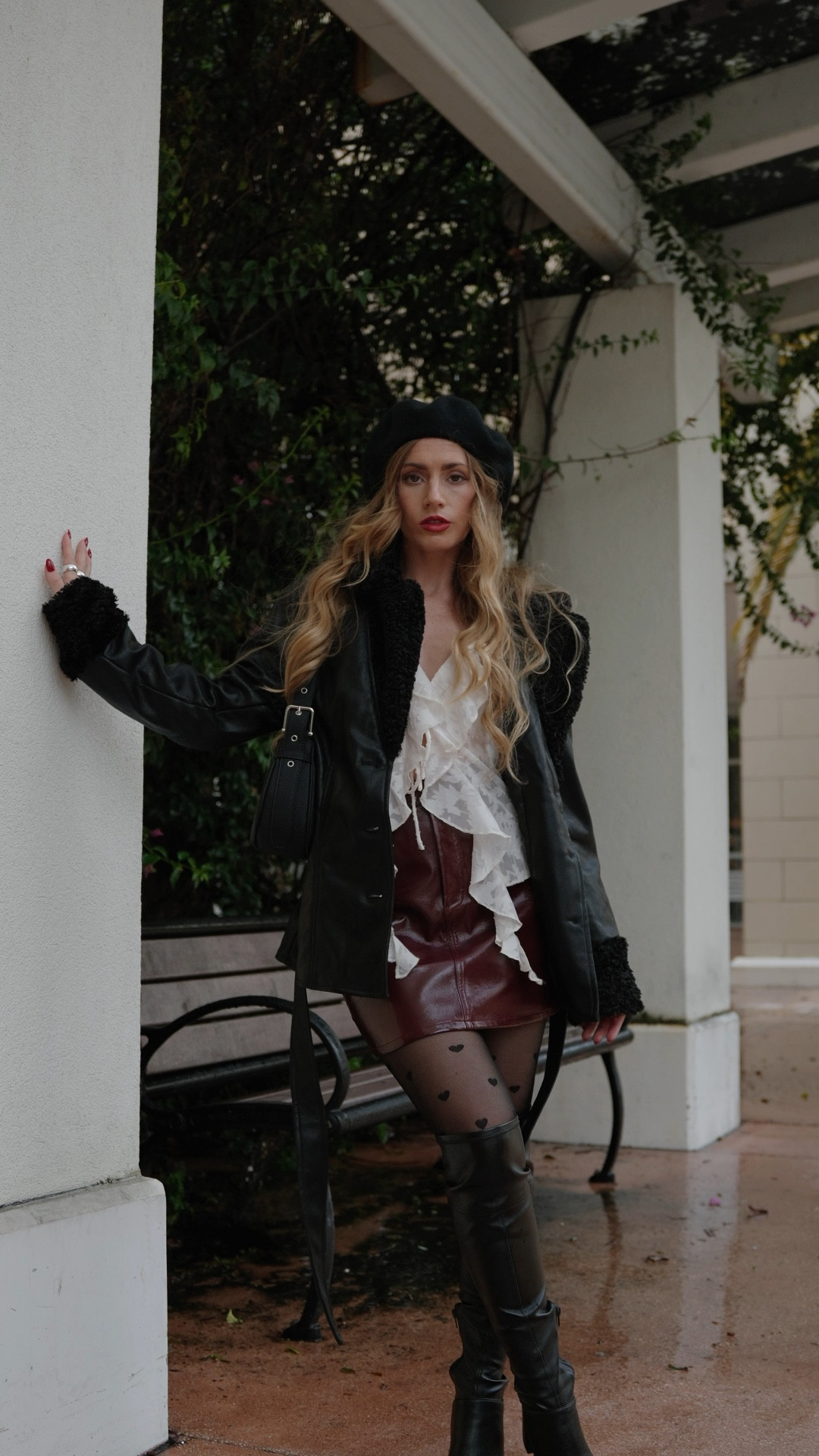 I got your Thanksgiving Outfit covered 👏🏻🫶🏼🤎💖 head to toe in @Lulus 



#lovelulus #lulus #thanksgivingoutfit #falloutfit #winteroutfit #leathercoat 

Black leather coat outfit, red skirt, white blouse, beret outfit, parisian style, nyc style, street style, nyc aesthetic, parisian aesthetic, explore page, cute outfit ideas, cold weather outfits 

#LTKstyletip #LTKHoliday #LTKfindsunder100