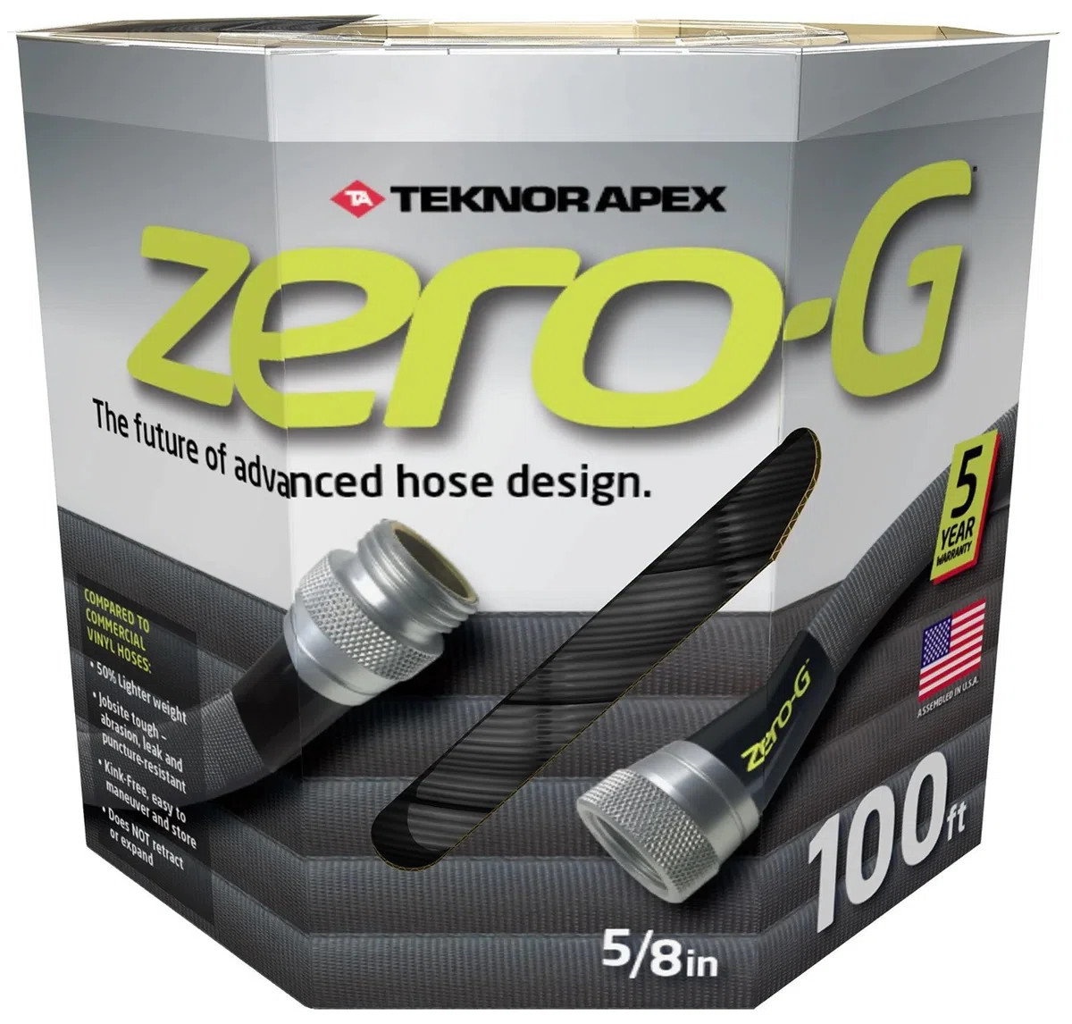 5/8" x 100ft zero-G Lightweight, Kink-Resistant Garden Hose 4001-100 | Wayfair North America