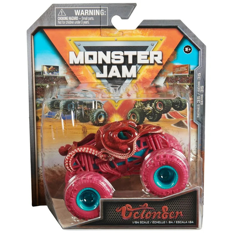 Monster Jam, Official Octon8er Monster Truck, Die-Cast Vehicle, 1:64 Scale, Kids Toys for Boys Ag... | Walmart (US)