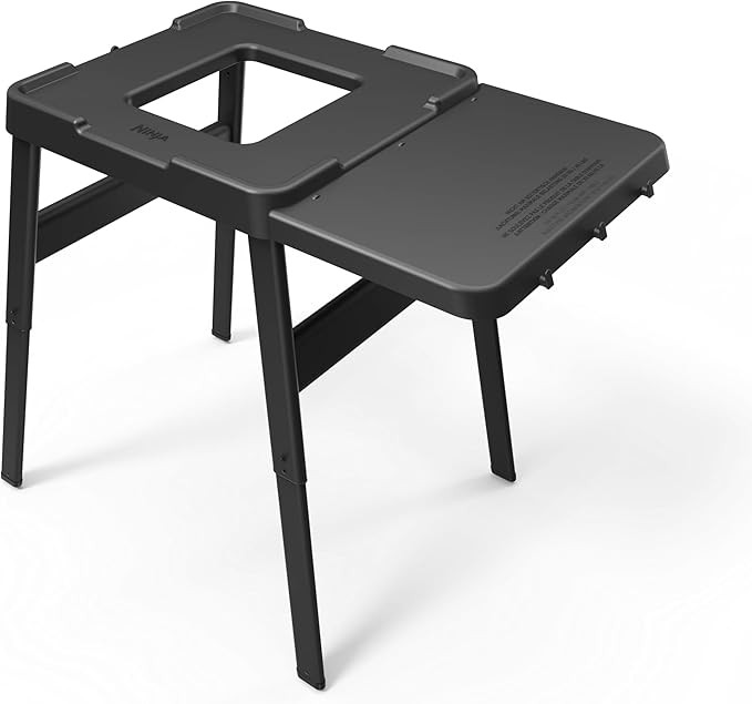 Ninja Outdoor Side Table and Grill Stand, Adjustable Height, Weather Resistant, Compatible with N... | Amazon (US)