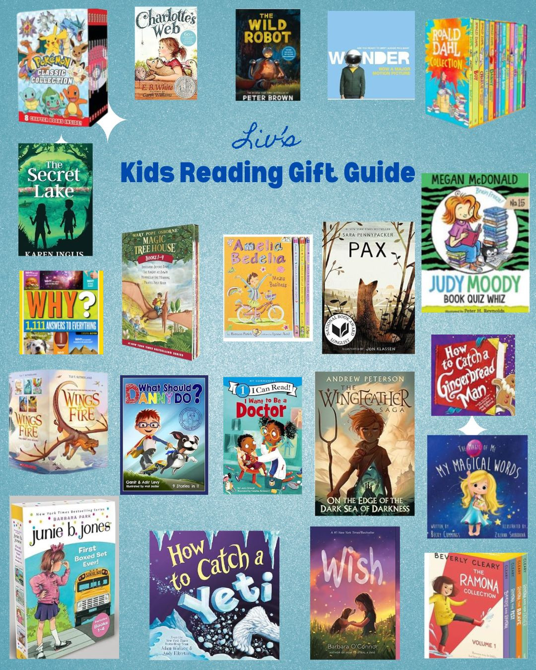 Liv's Kids Reading Gift Guide 

 

#LTKGiftGuide #LTKHoliday #LTKKids