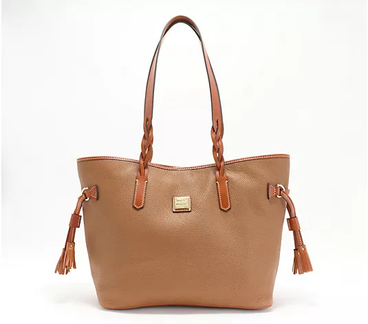 Dooney & Bourke Pebble Leather Bailey Tote | QVC