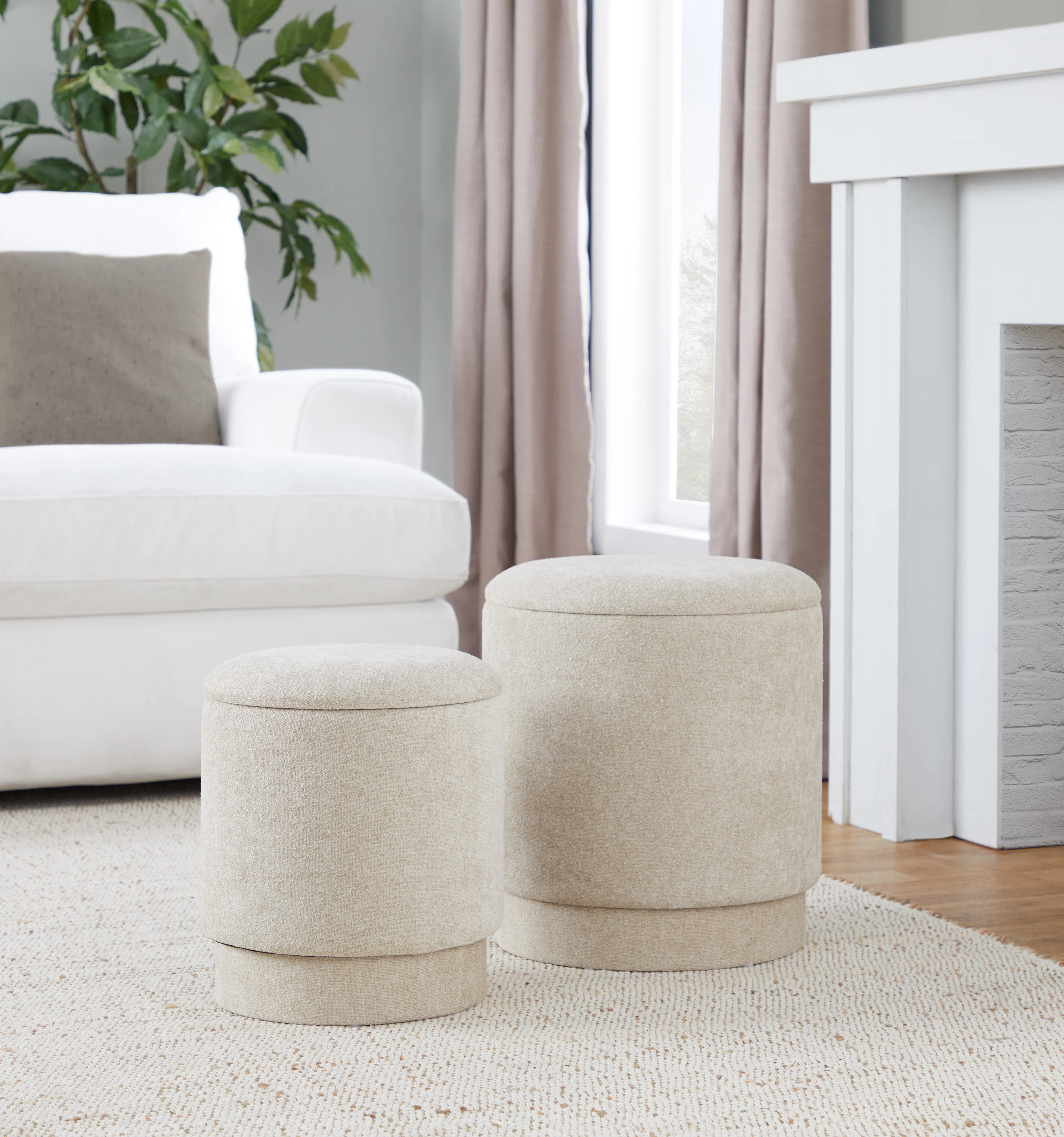 Wade Logan® Carlesia Upholstered Storage Ottoman & Reviews | Wayfair | Wayfair North America
