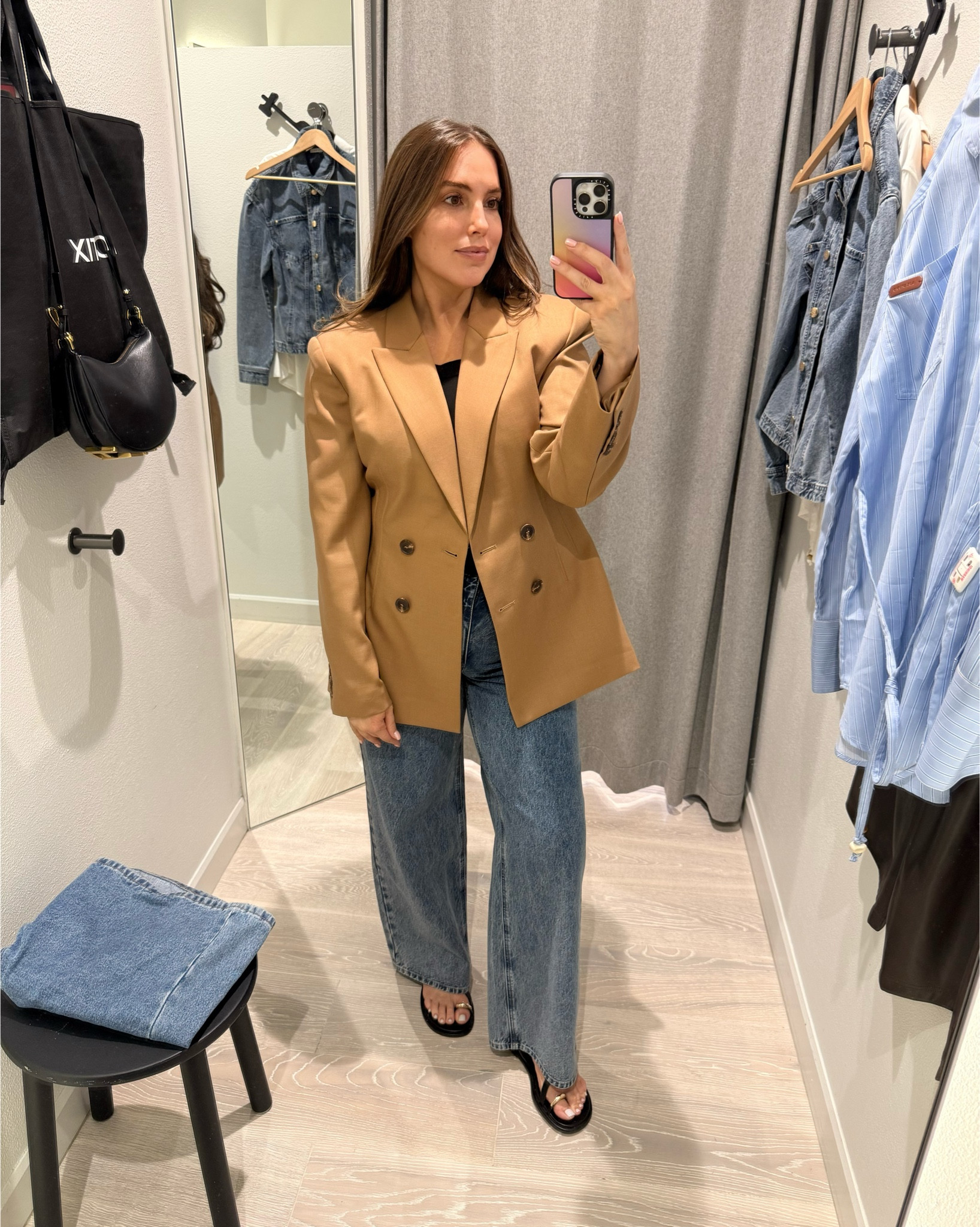 The faux leather choc story. This little capsule collection are great to mix-n-match to create the transeasonal wardrobe! #ajestudio

#LTKFashionMonth #LTKstyletip #LTKspring