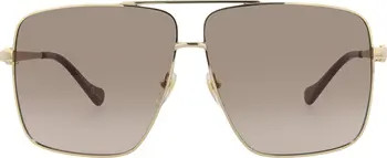 Gucci 63mm Oversize Square Sunglasses | Nordstromrack | Nordstrom Rack