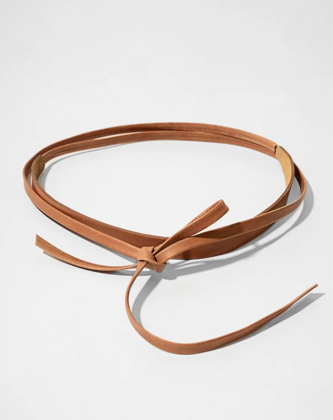 Skinny Wrap Leather Belt | ADA Collection