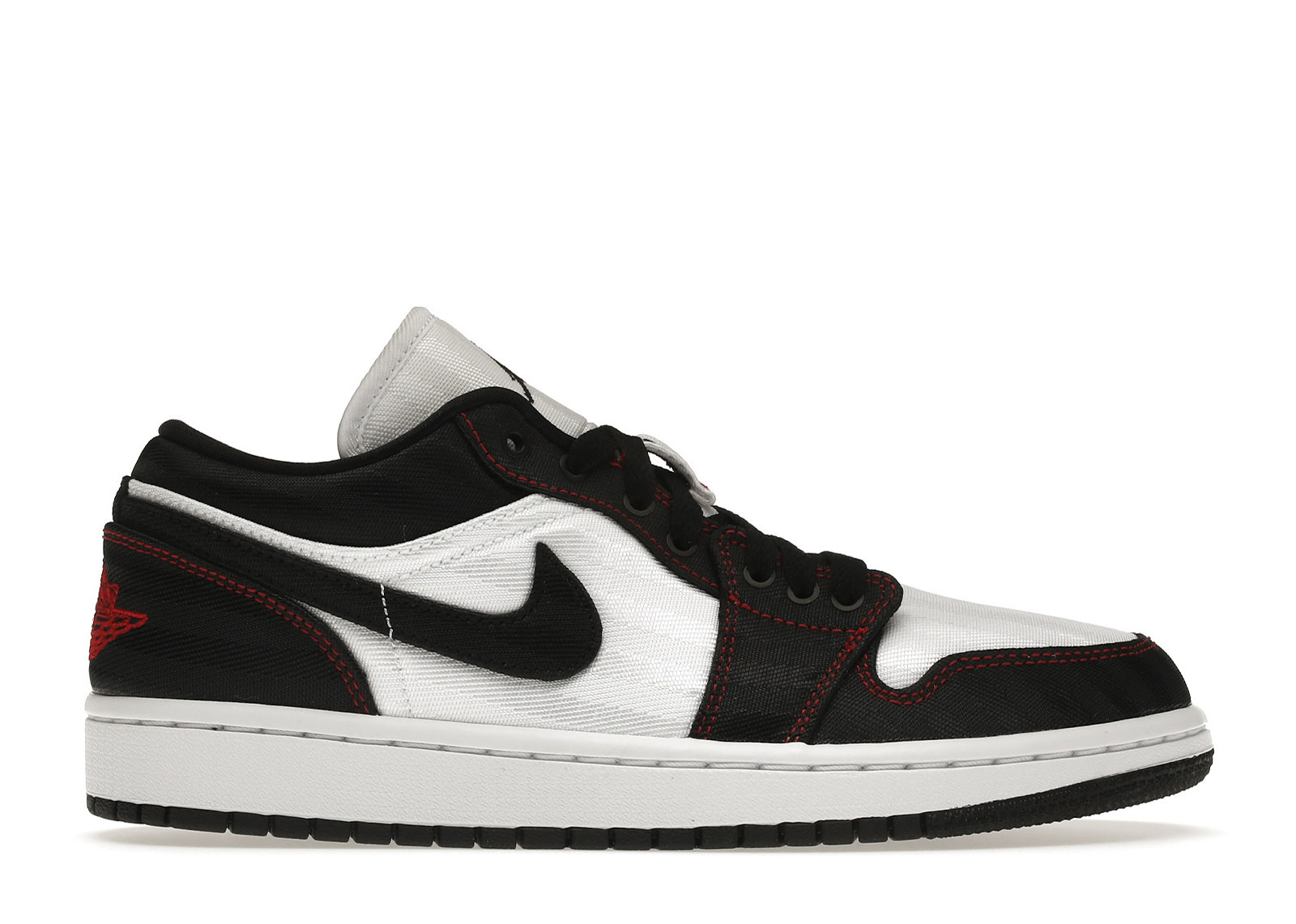 Jordan 1 Low SE Utility (Women's) Sneakers in White/Black/Gym Red | StockX