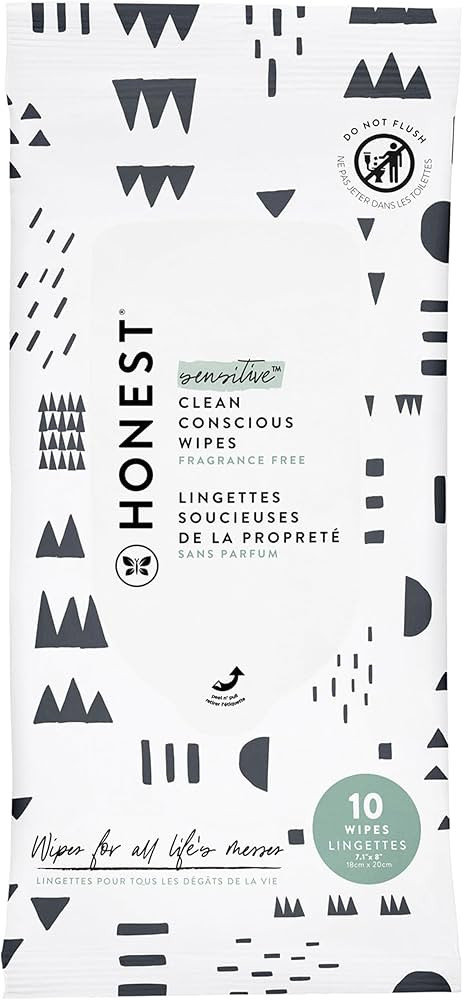 The Honest Company Clean Conscious Unscented Wipes | Over 99% Water, Compostable, Plant-Based, Ba... | Amazon (US)