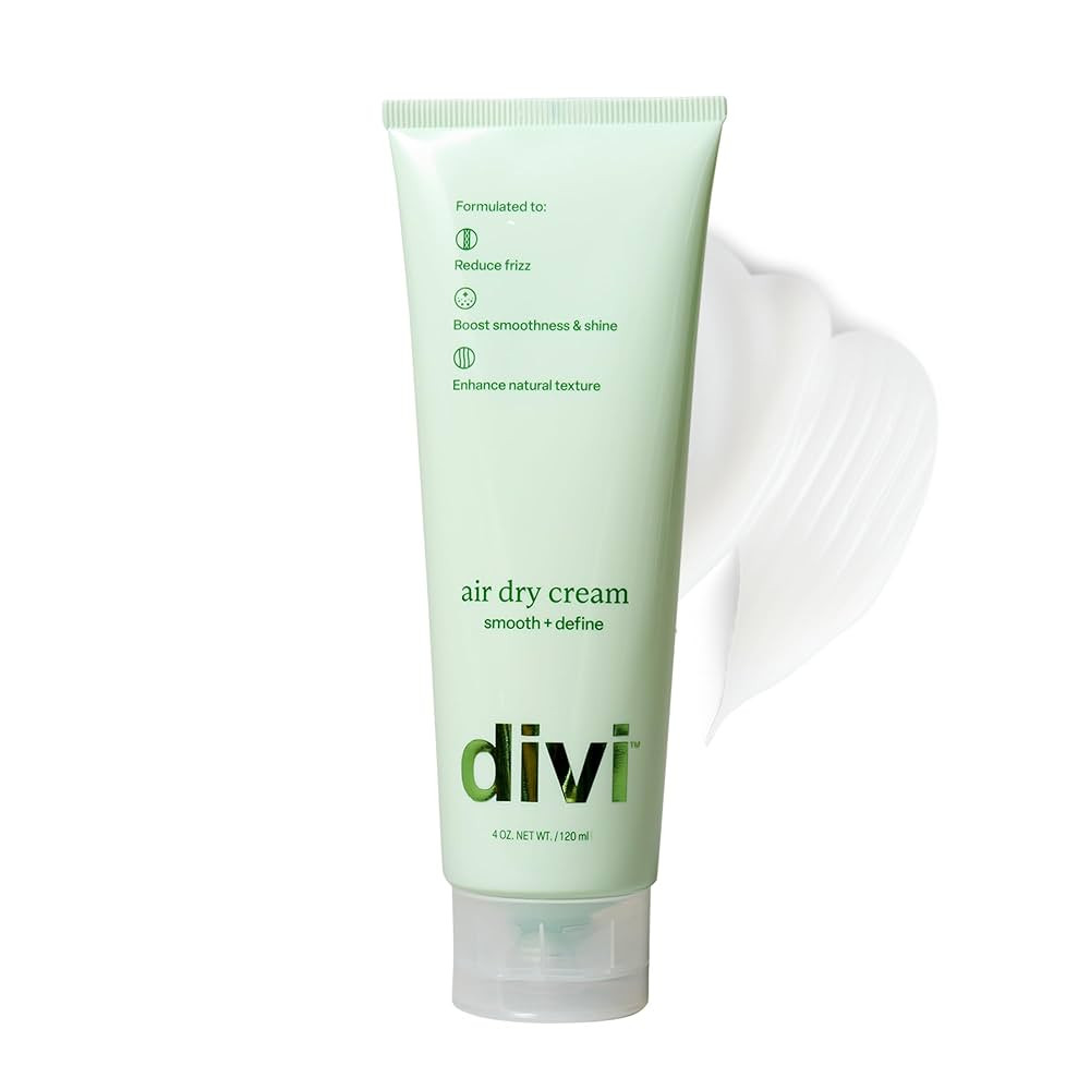 Divi Air Dry Styling Cream for Natural Hair Texture, Smooths Frizz & Defines Curls | Amazon (US)
