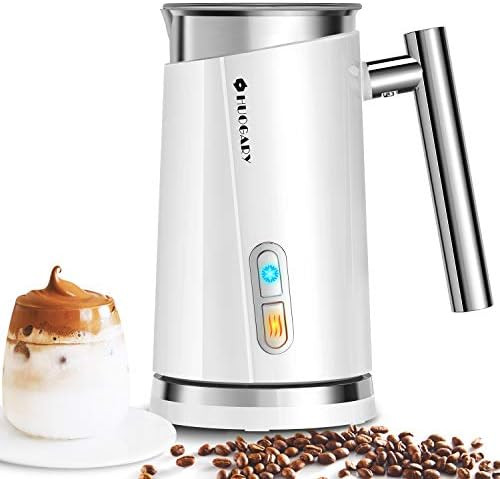 Huogary Milk Frother, Milk Steamer for Milk Foam & Hot Milk(4.5oz/10.5oz), Electric Milk Frother ... | Amazon (US)