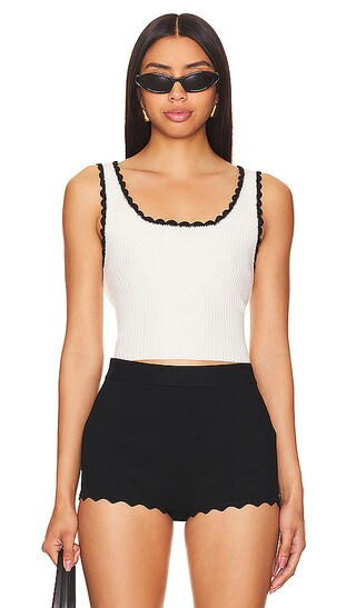 AYNI Puquy Top in Ivory. - size M | Revolve Clothing (Global)