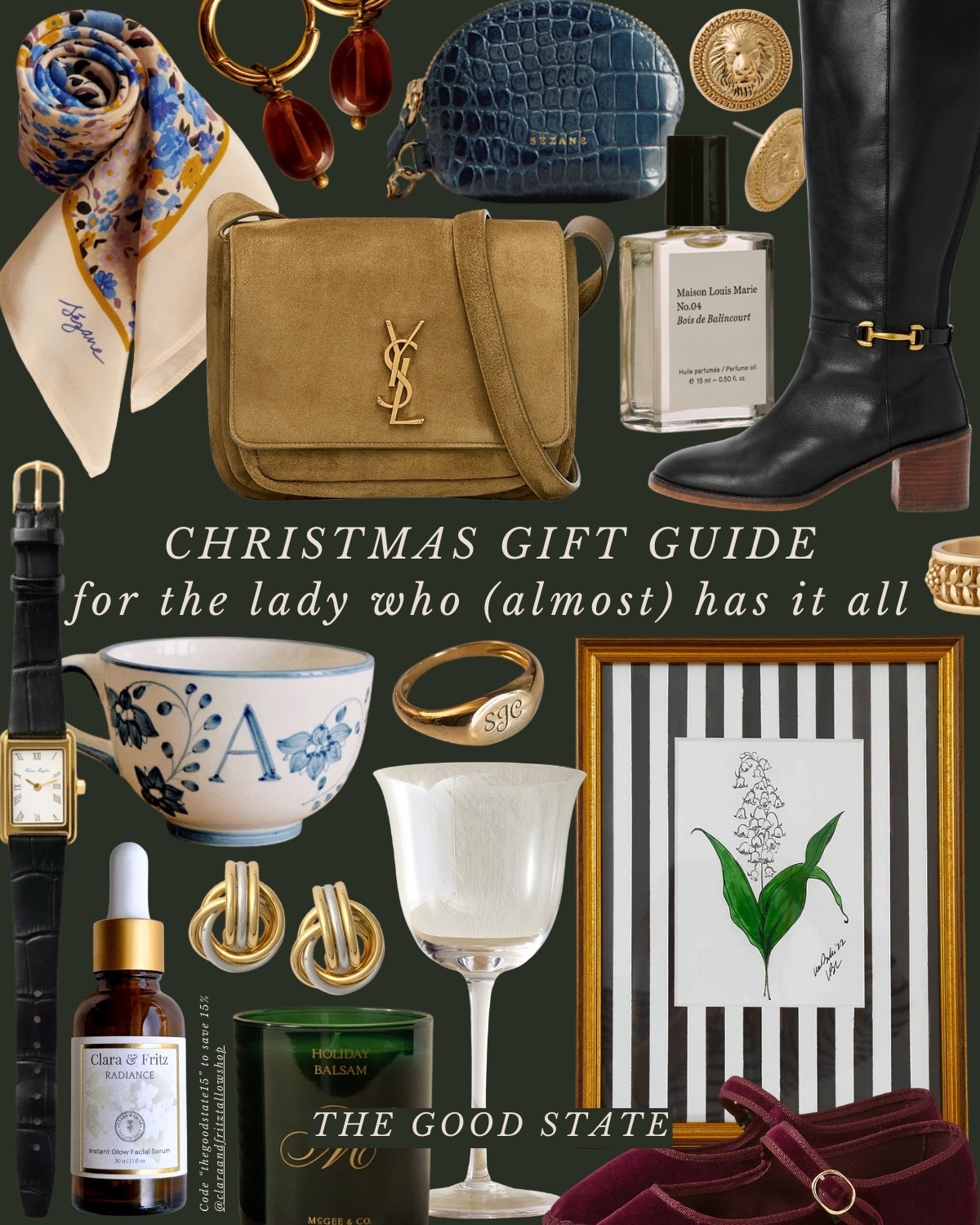 This collection is for the intentional gift givers. For those who deeply desire to give gifts that are meaningful and thoughtful. 
These gifts were carefully curated for those who make life beautiful—for the gardeners, homebodies, travelers, hostesses and for those who find joy in the everyday. For the girlies who love slow mornings at home wrapped in their favorite plaid throw blanket. The aroma of freshly brewed coffee filling every corner of their home and golden morning light dancing through the windows. For the farmers market ladies with sleepy eyes, their trusty barn coat and arms full of seasonal produce and flowers. These gift ideas are for the hosts who live for the reward of a full home and crowded table. For the gardeners and florists. The ones who appreciate little luxuries like the flickering flame of a holiday candle, a peaceful skincare routine and cozy cashmere socks on a chilly winter day. For the homesteader who has piles of quilts in her closet and endless sourdough loaves for her family and neighbors. These are more than just gifts—they’re tangible ways to tell love ones, “I see you and I love you”. “I see the desires of your heart and the season of life you’re in and I celebrate you”. 

#nichegifts #giftideas #giftsforher #giftguide #uniquegifts #uniquegiftideas #farmersmarket #marthastewart #gardeninglove #slowliving #slowmorning #ltkgiftguide #ralphlaurenchristmas #ralphlauren 


#LTKGiftGuide #LTKSaleAlert #LTKFindsUnder50