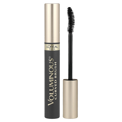 L'Oréal, Voluminous®, Curved Brush Mascara, 340 Black, 0.28 fl oz (8 ml) | iHerb