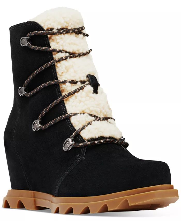 Sorel Women's Joan of Artic Wedge III Lace Cozy Boots & Reviews - Booties - Shoes - Macy's | Macys (US)