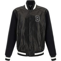 Balmain - 'Varsity' Bomber Jacket - Größe 54 - schwarz | Fashionette (DE)