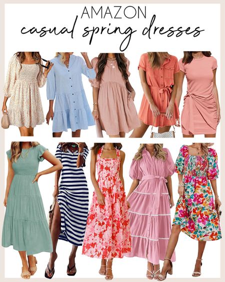 Casual spring dresses from Amazon! 

#amazonfinds

Amazon finds. Amazon style. Amazon fashion. Amazon spring dress. Casual spring dress  

#LTKstyletip #LTKSeasonal #LTKfindsunder50