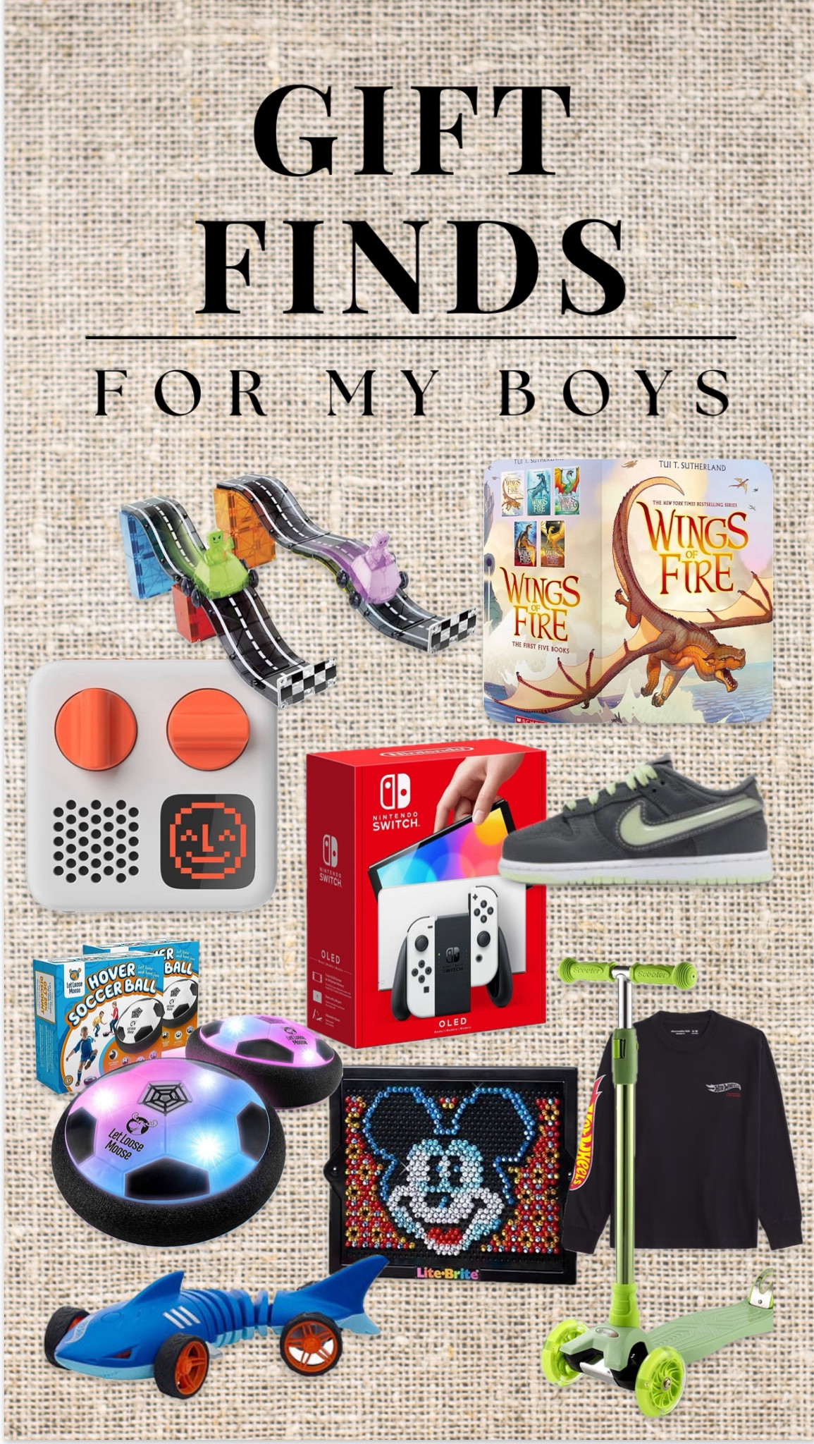 Gift ideas for the boys in your life. This is a compilation of things my boys have, love or are getting for Christmas. Ages 3-7

#LTKGiftGuide #LTKHoliday #LTKKids