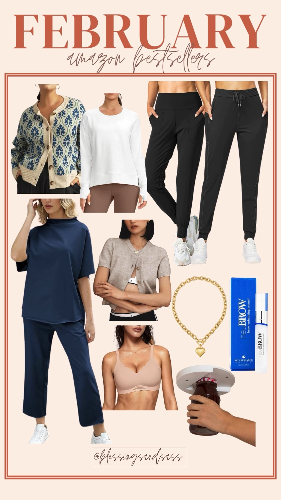 My February Amazon bestsellers!

Amazon, Amazon fashion, Amazon home, home finds, home hacks, beauty, women’s fashion, spring fashion, spring style, matching set, cardigan, bra, joggers 



#LTKHome #LTKStyleTip #LTKBeauty
