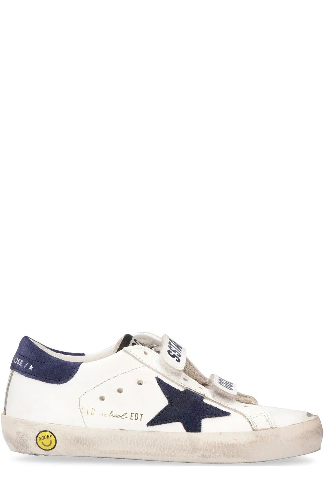 Golden Goose Kids Old School Touch-Strap Sneakers | Cettire Global