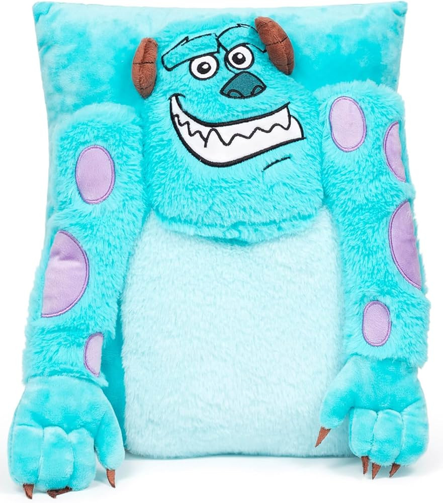 Jay Franco Disney Pixar Monsters Inc James Sullivan - Sully 3D Snuggle Plush Pillow - Super Soft ... | Amazon (US)