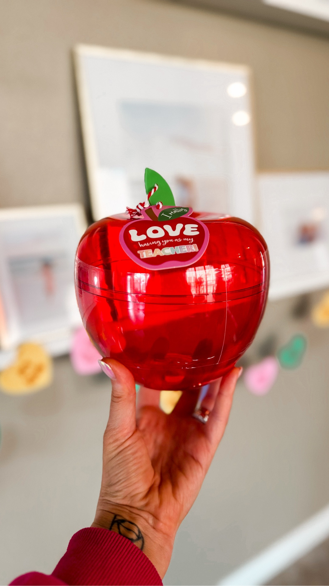 The perfect Valentines Day teacher gift idea 🍎 ❤️
Add candy and a gift card and all their favorite things! 

#LTKKids #LTKValentine #LTKmomlife