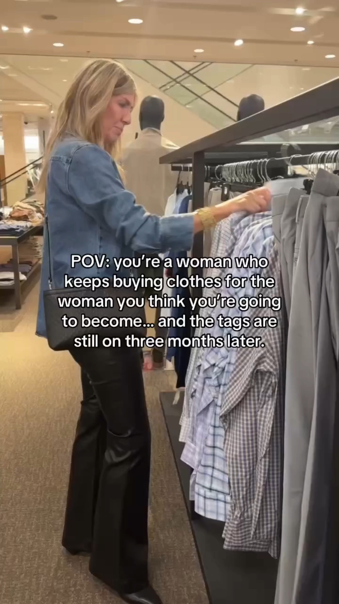Here’s a simple rule I use with clients: shop for your real calendar first.

Before buying something, ask:

• Where will I realistically wear this?
• Can I think of at least 3 occasions for it?
• Do I already own shoes and accessories that work with it?
• Does it fit the way I live right now?

If you can’t answer those questions, put it back.

A beautiful piece that only works for a hypothetical life isn’t filling a wardrobe gap—it’s creating closet clutter.

Save this for the next time you’re tempted to shop for your fantasy life instead of your real one. 🤍

#PersonalStylist #WardrobeTips #StyleOver40 #SmartShopping #EffortlessStyle