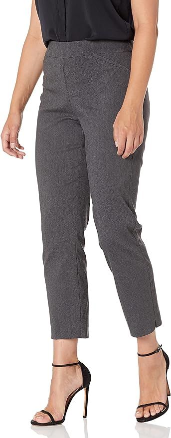 Briggs New York Women's Super Stretch Millennium Slimming Pull-on Ankle Pant | Amazon (US)