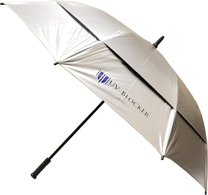 62 Inch UV Protection Umbrella - Automatic Open Fashion Stick Golf Umbrellas For Rain, Sun & Wind... | Amazon (US)