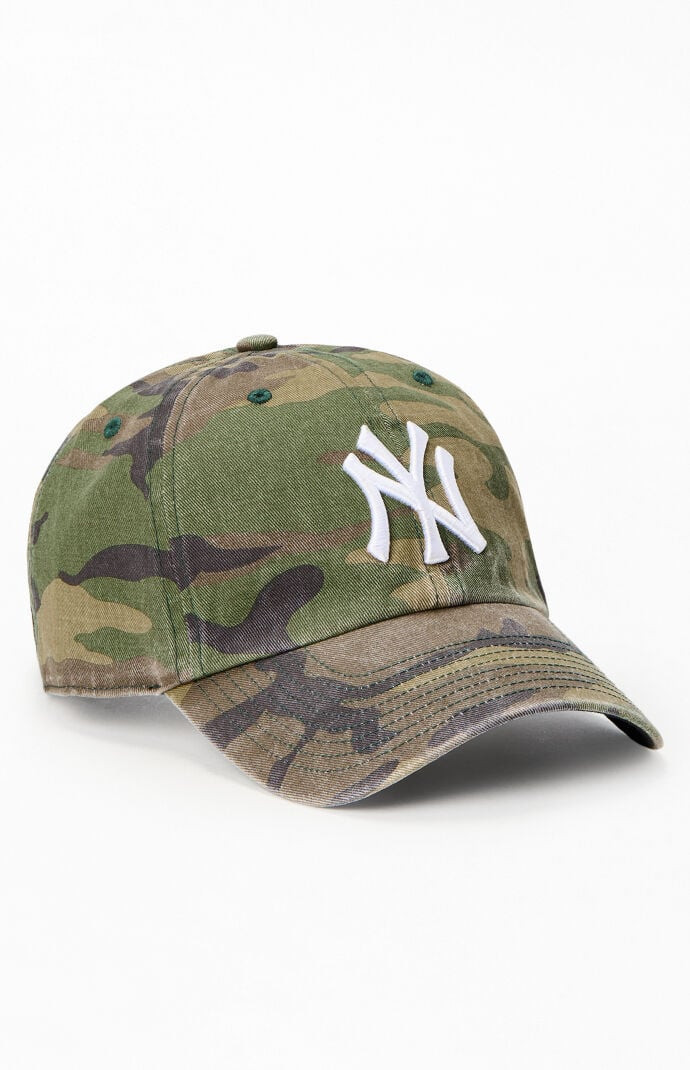 47 Brand NY Yankees Camo Dad Hat in Camouflage | PacSun