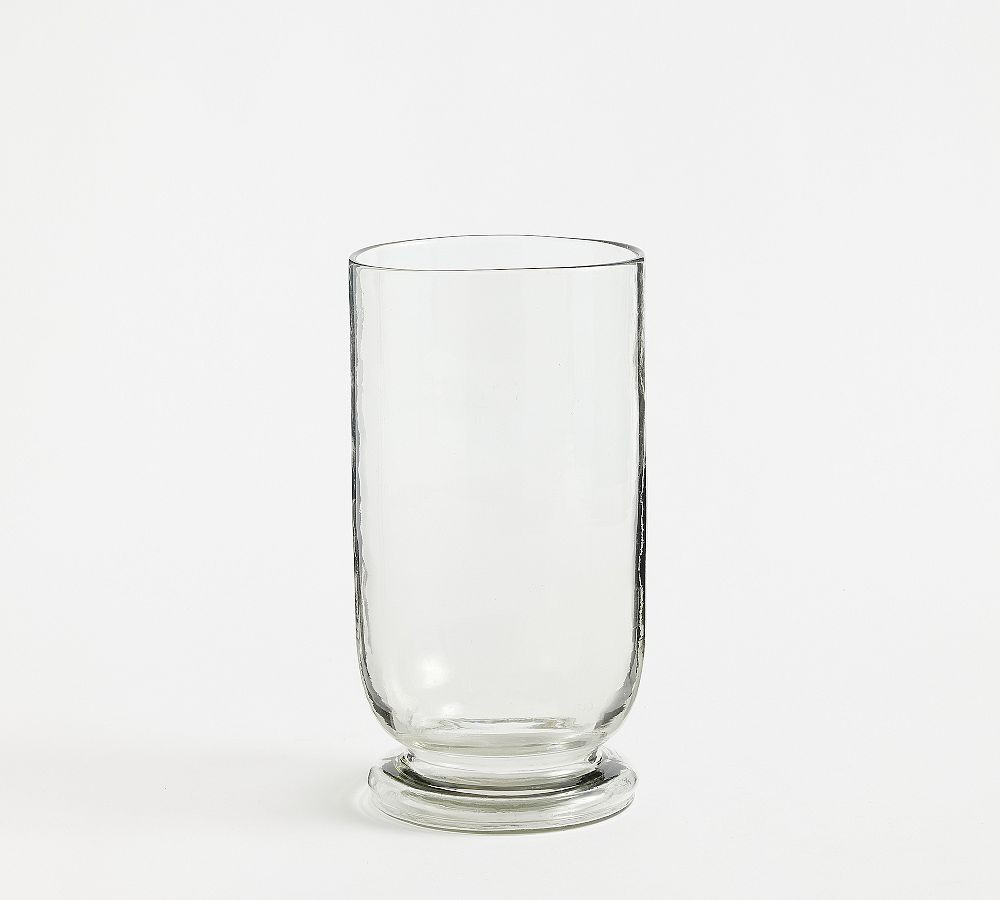 Recycled Glass Hurricane Candle Holder | Pottery Barn (US)