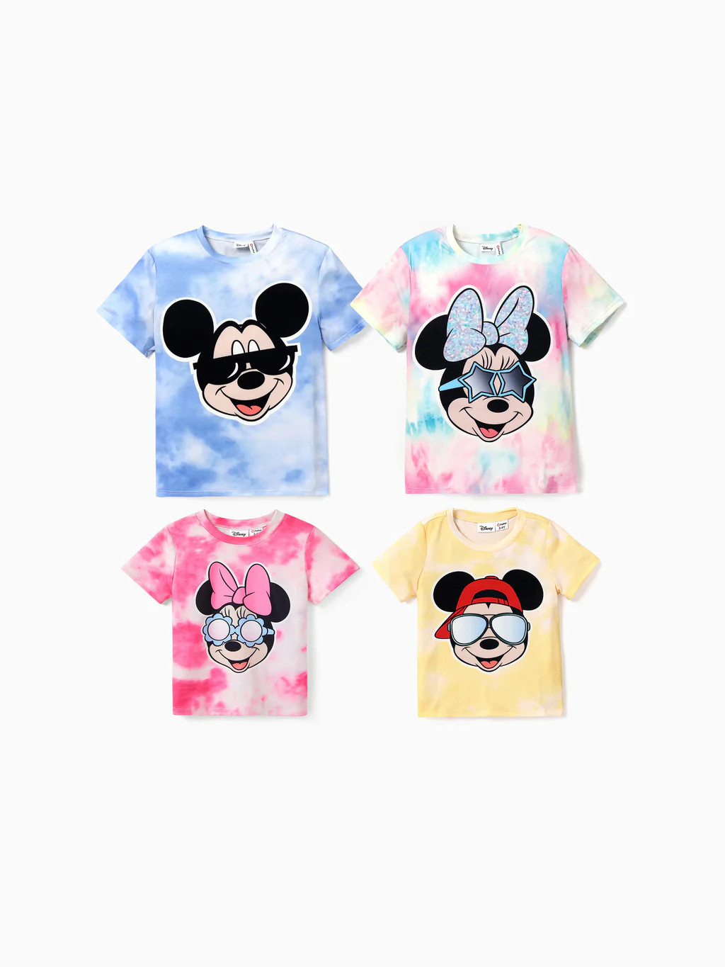 Disney Mickey and Friends Family Matching Naia\u2122 Colorful Checkered Pattern Top/Sleeveless Dr... | PatPat
