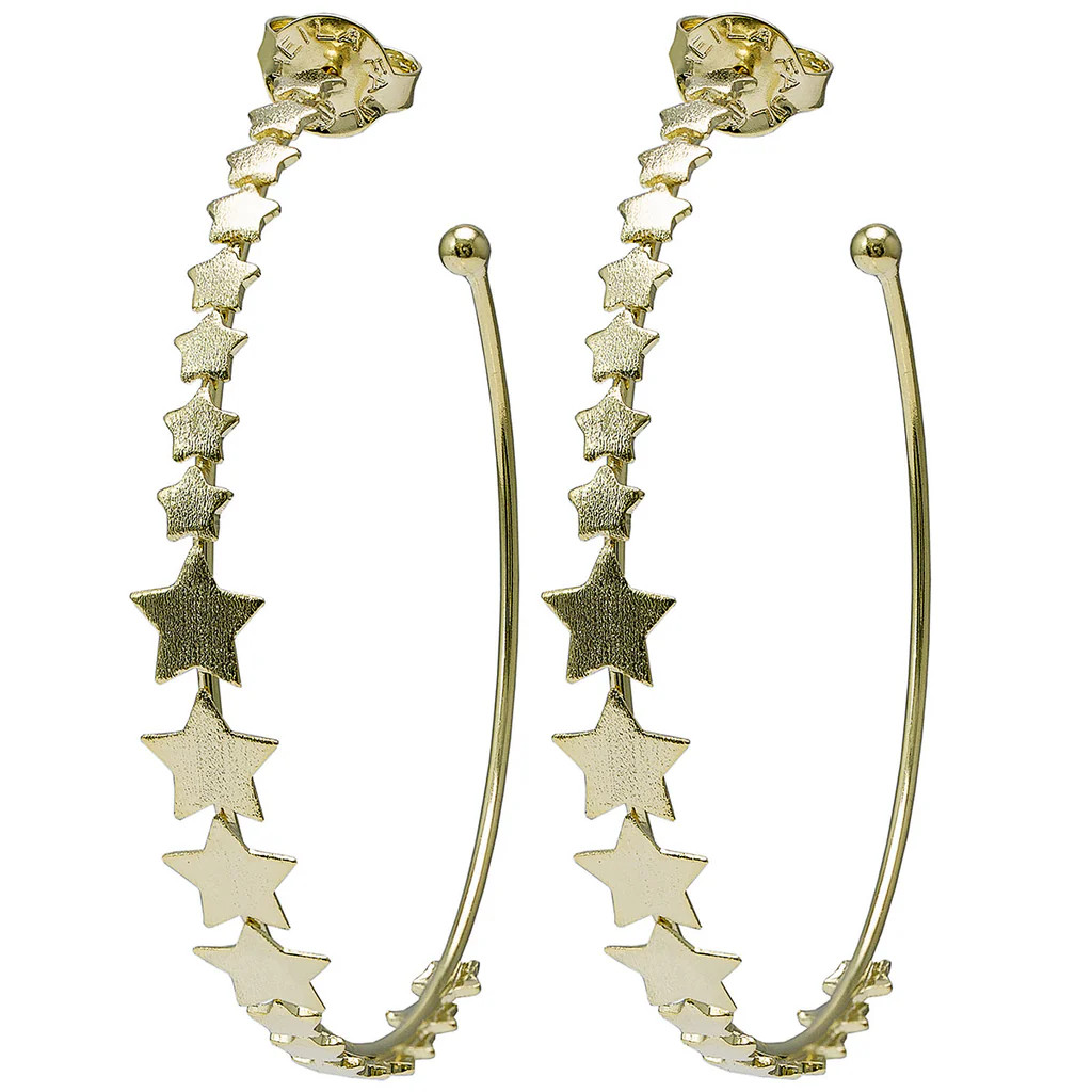 Altair Star Hoops | Sheila Fajl