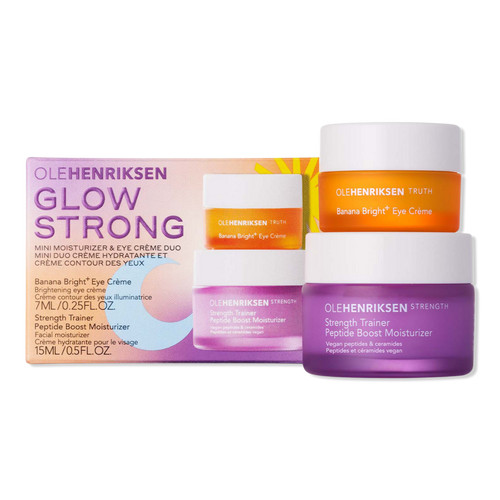 Glow Strong Mini Moisturizer + Eye Cream Duo | Ulta