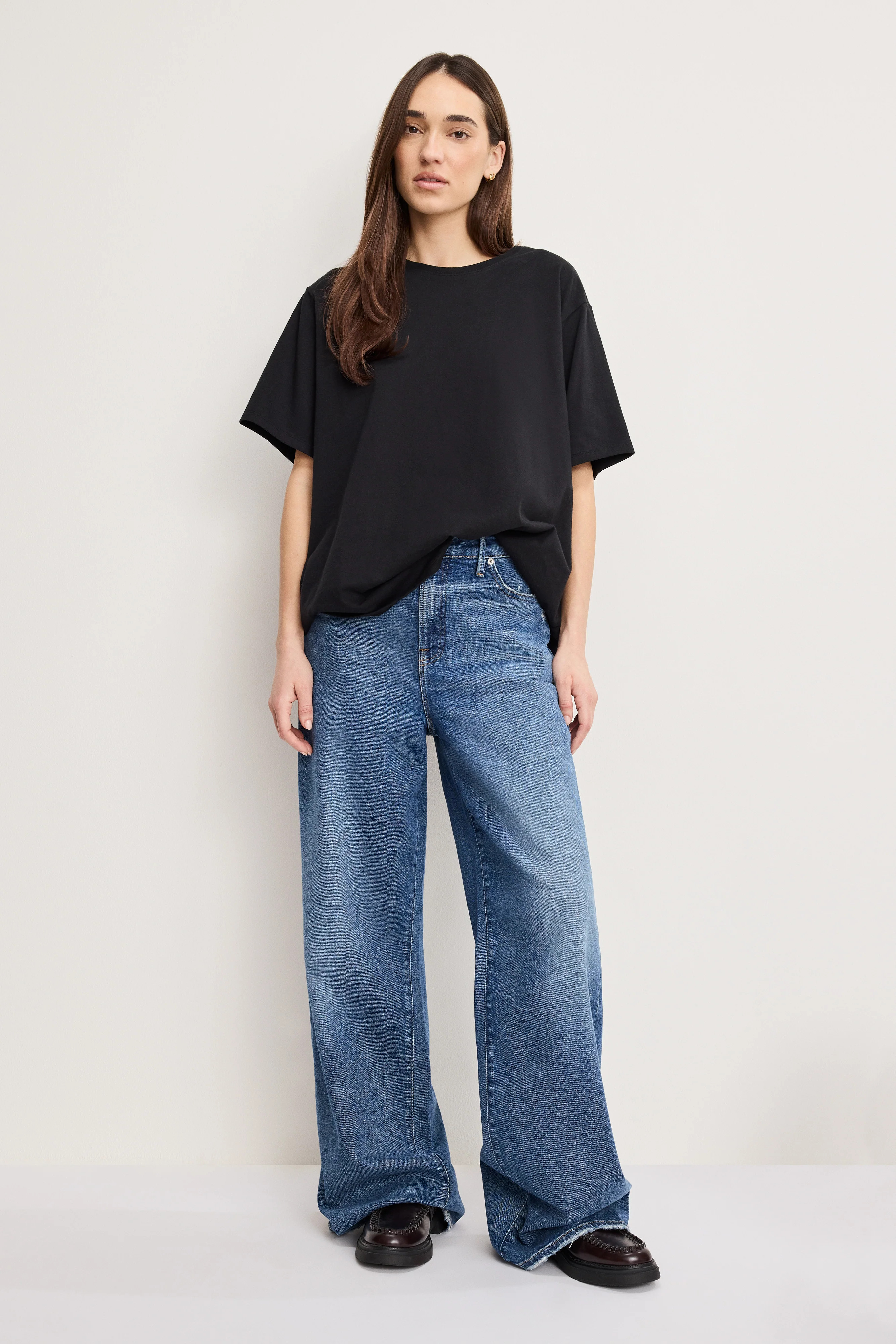 GOOD EASE JEANS | BLUE383 - GOOD AMERICAN | Good American