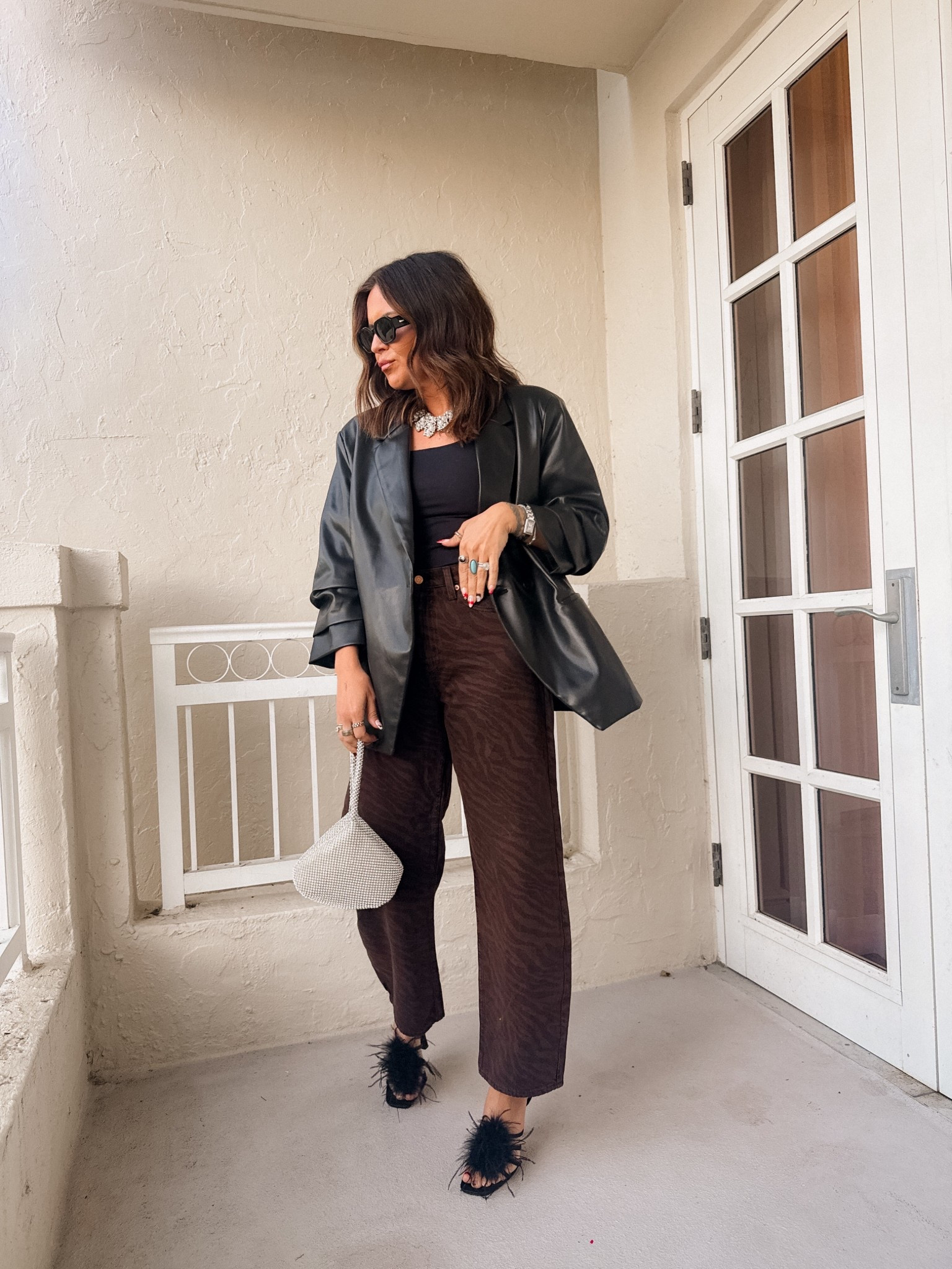 A little easy date night look 
Blazer is Walmart, but found similar. 
Jeans fit true to size. (I squeezed into a size 10 but they came off immediately after dinner) 


#LTKMidsize #LTKFindsUnder50 #LTKOver40