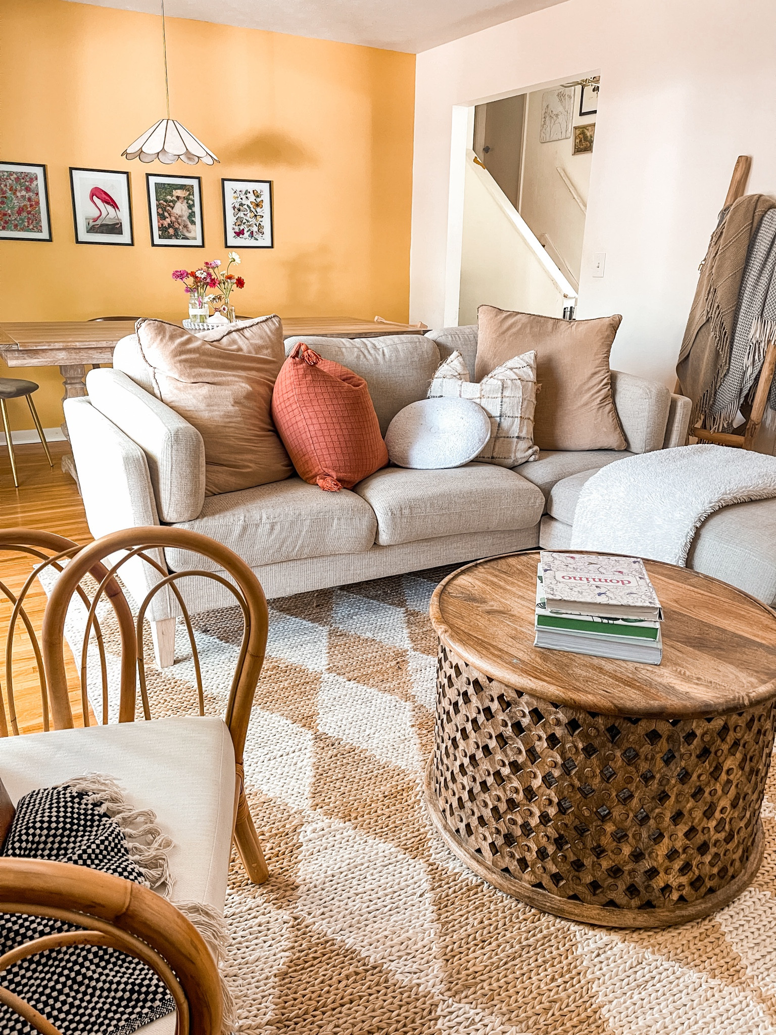 Cozy view of the living room rearrangement 

#LTKSeasonal #LTKStyleTip #LTKHome